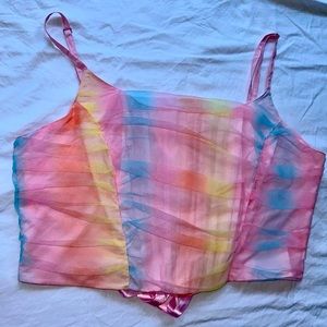 Dolls Kill X My Little Pony 3XL Tulled Rainbow Shirt Women’s Perfect Halloween